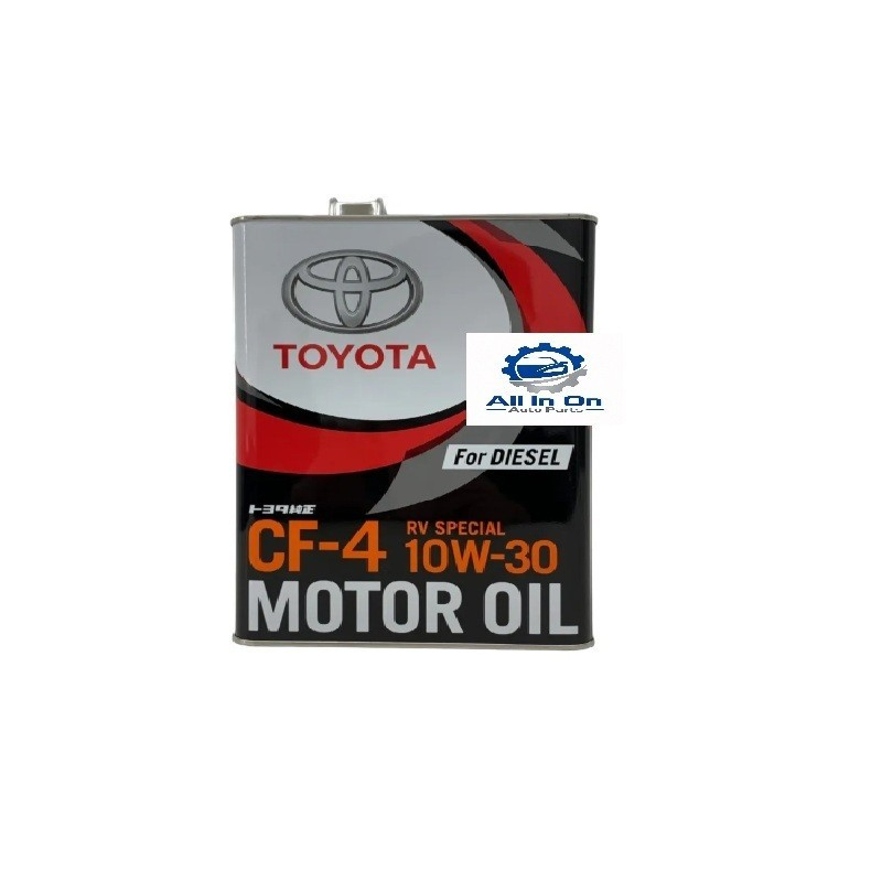 TOYOTA GENUINE ENGINE OIL CF-4 10W30 10W-30 RV SPECIAL FOR DIESEL