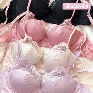 32-38 👙กางเกงใน ชุดชั้นในผู้หญิง ผ้าซาติน แบบบาง เซ็กซี่ ลูกไม้ มีโครง วัสดุอย่างดี สวมใส่สบาย 🚀สินค้าพร้อมส่งจัดส่งเร็ว