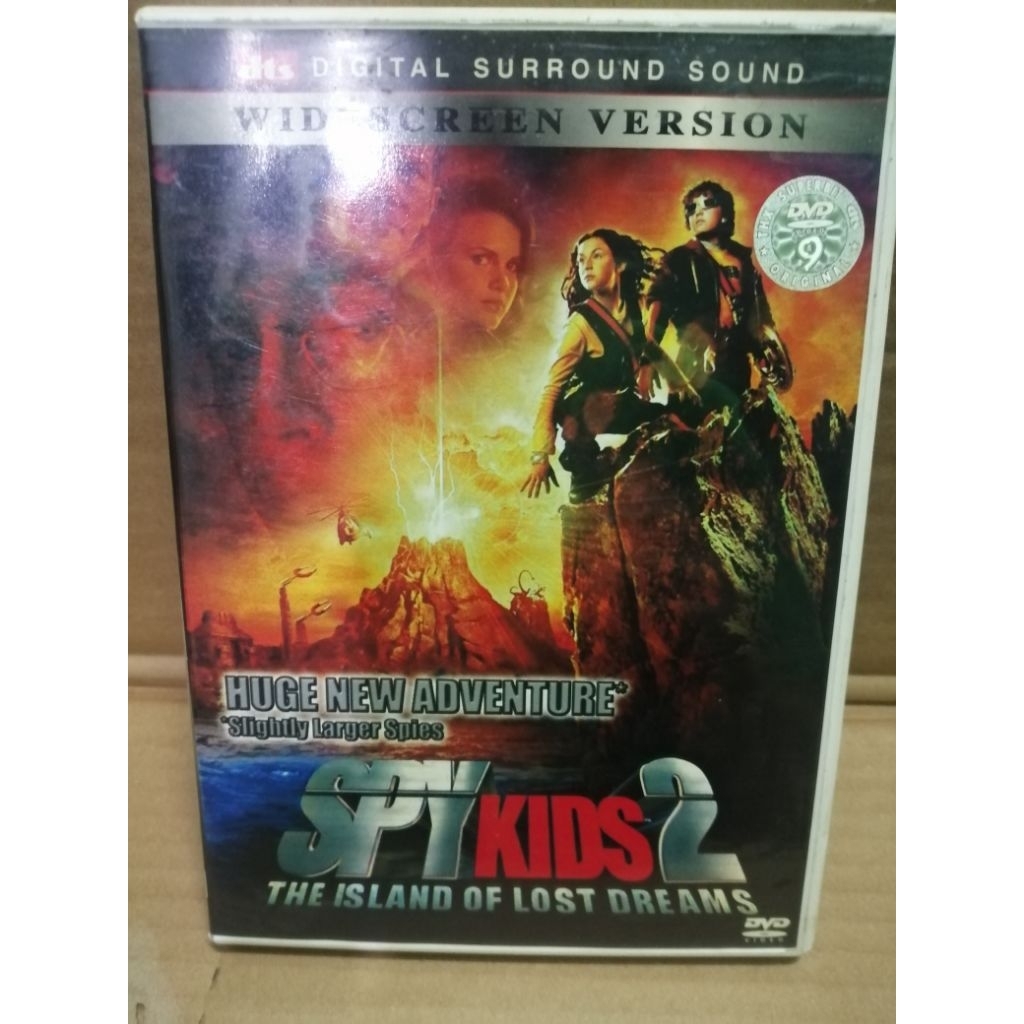 ดีวีดีภาพยนตร์เรื่อง Spy Kids 2: The Island of Lost Dreams
