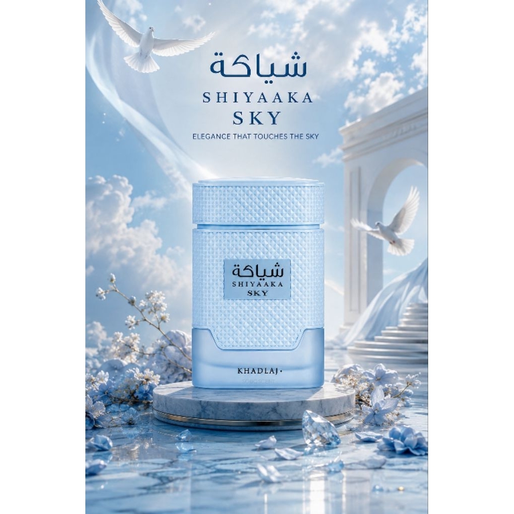 shiyaka sky by khadlaj perfume 100ml.