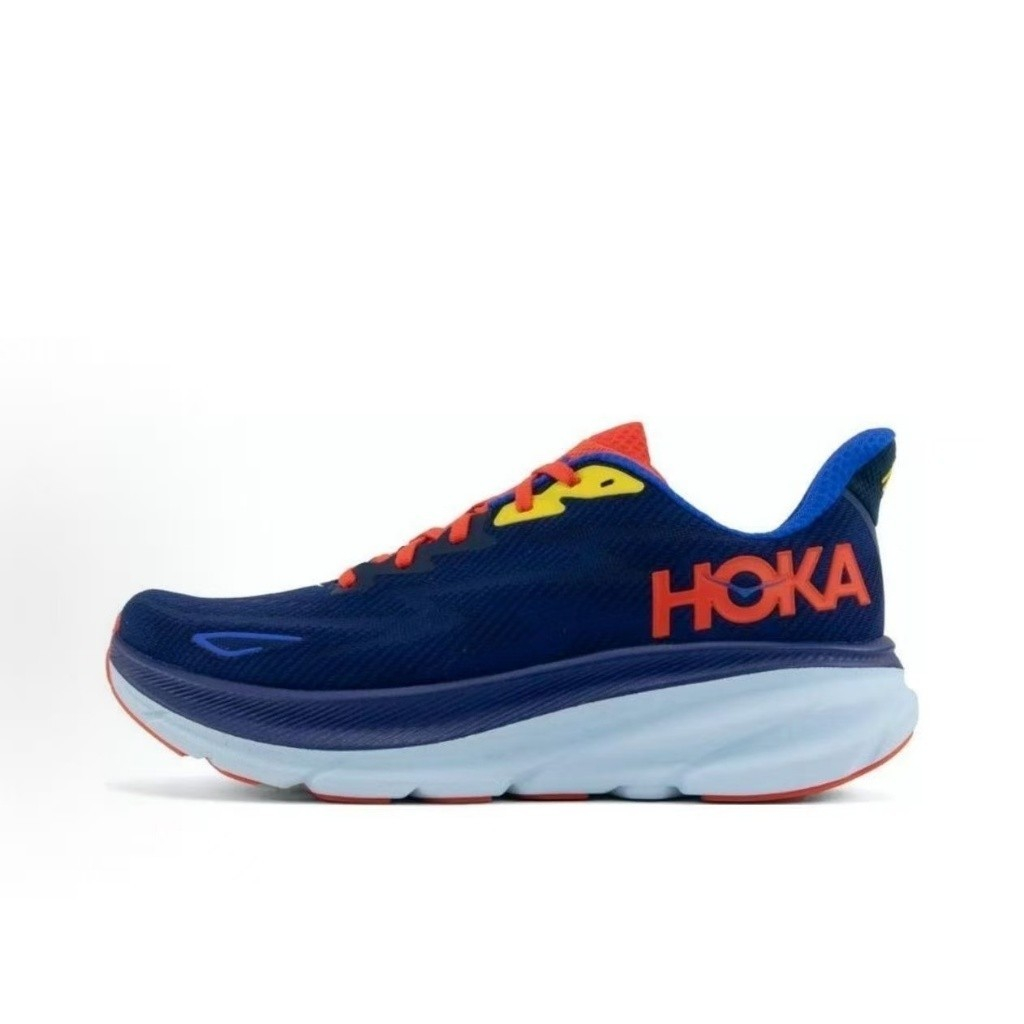 Hoka Clifton 9 sneakers, running shoes, marathon running shoes