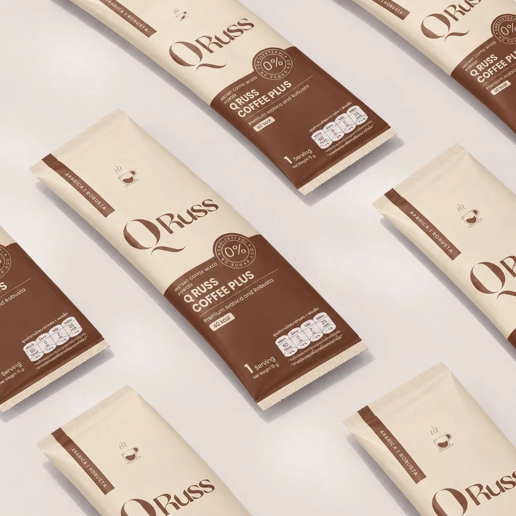 Q Russ Coffee  (1 ห่อ)กาแฟหอม อร่อยกลมกล่อม ☕✨ thumbnail 7