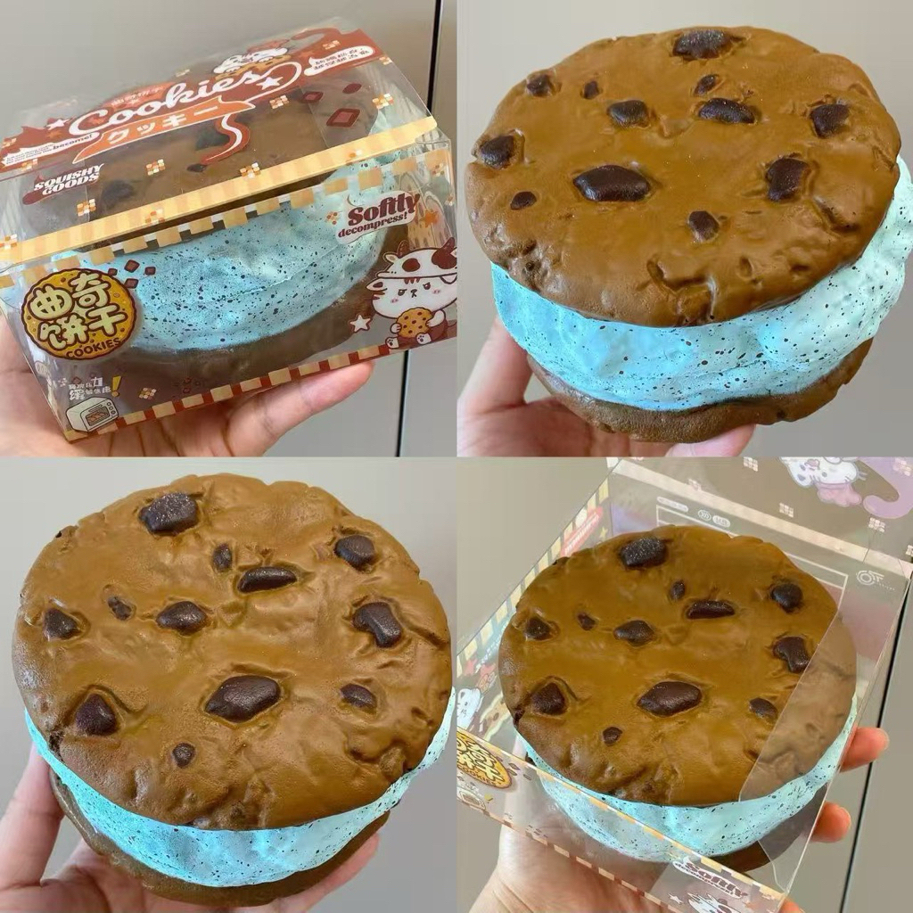 พร้อมส่ง สกุชชี่คุกกี้มิ้นท์ยักษ์แบรนด์7700🧚🏻🍪