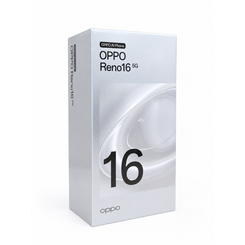 Reno16 รุ่น 5G(12+256GB)จอ AMOLED 6.32 นิ้ว l แบตเตอรี่ 6700 mAh l Snapdragon 7 Gen 4(By Shopee  Sup