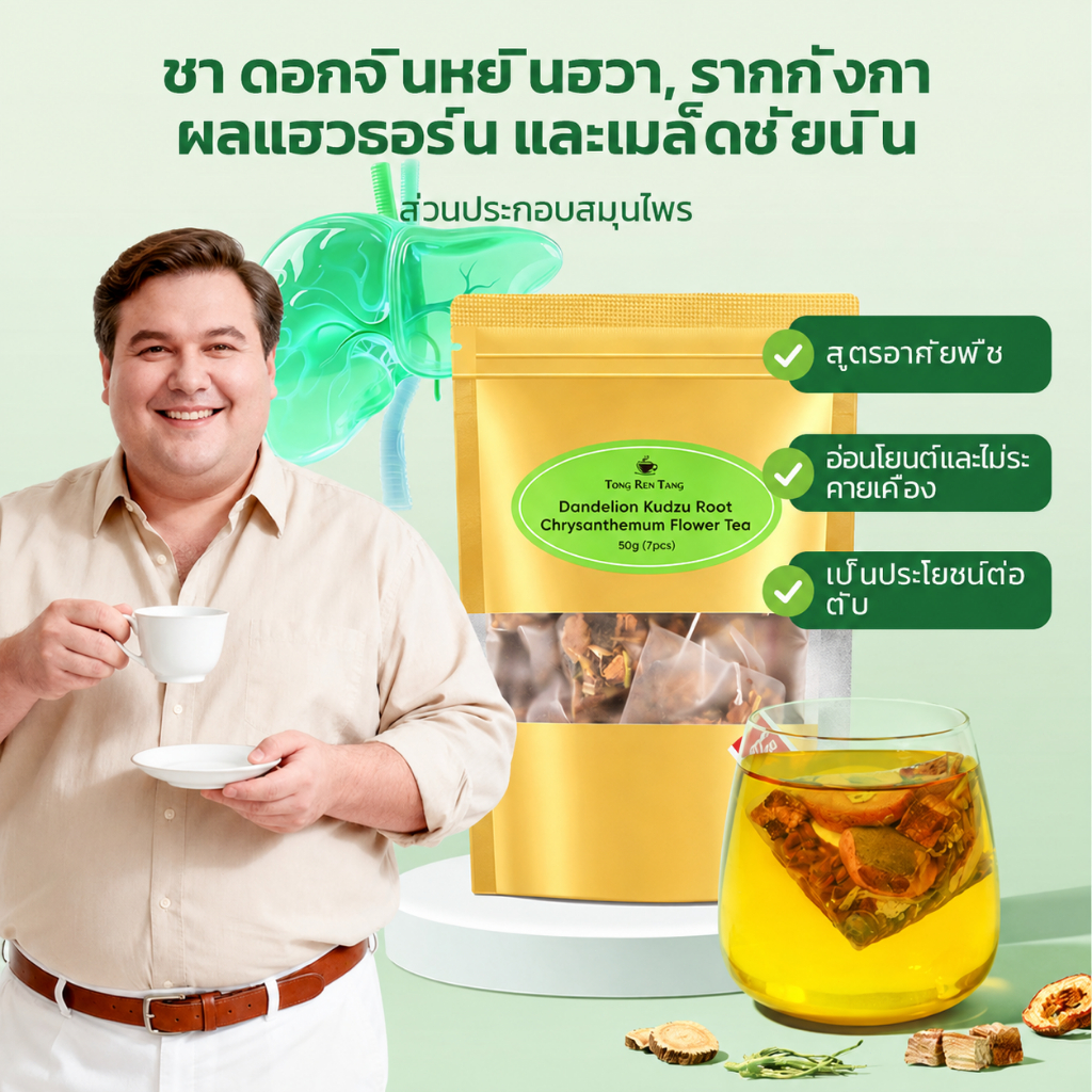 TongRenTang ชาสมุนไพรธรรมชาติ ดื่มง่าย
