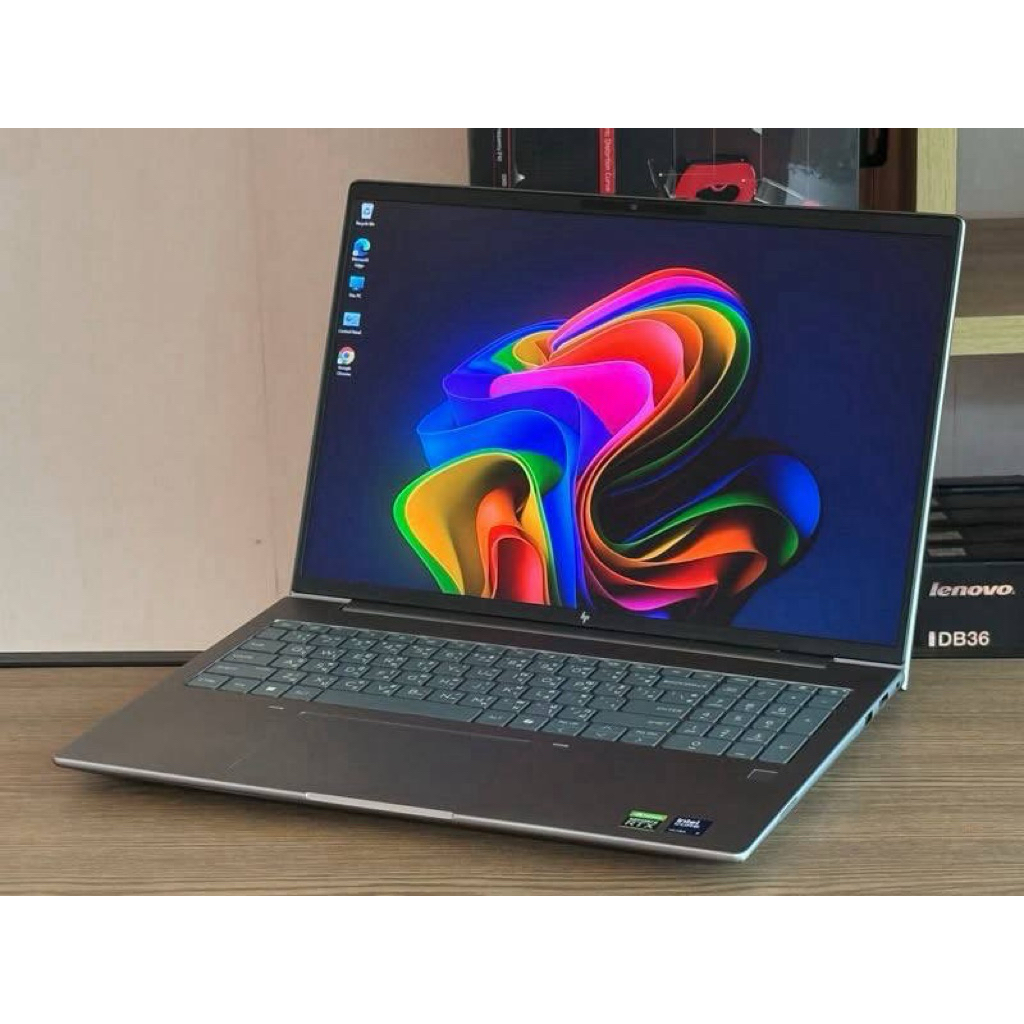 HP ZBook Power 16 G11 Mobile Workstation Ultra 7 165H SSD512GB RAM32GB RTX 500 (4GB GDDR6)จอ 2.5K 12