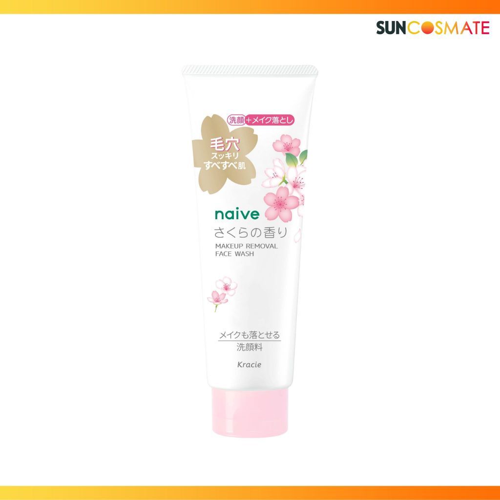 Naive makeup face wash 180g