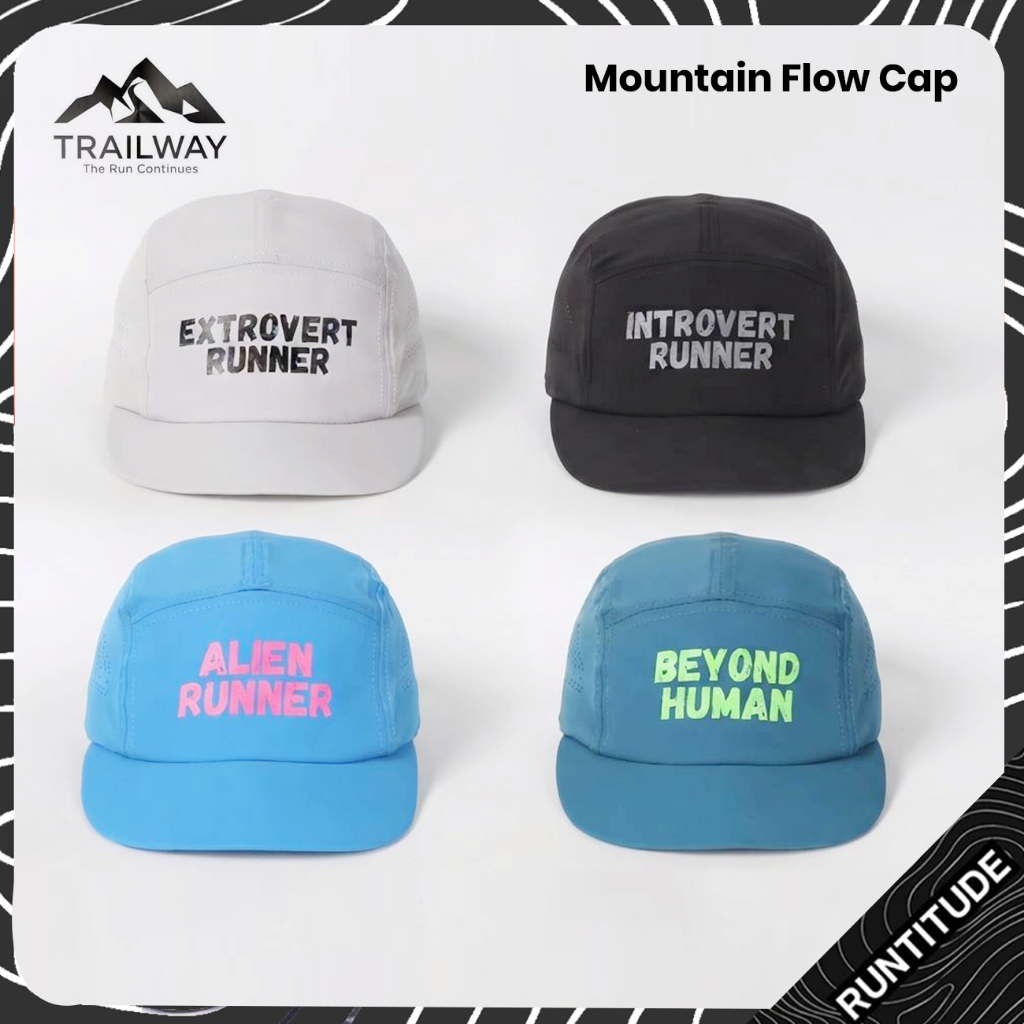 Trailway หมวกวิ่ง หมวกเทรล Mountain Flow Cap หมวกกันแดด