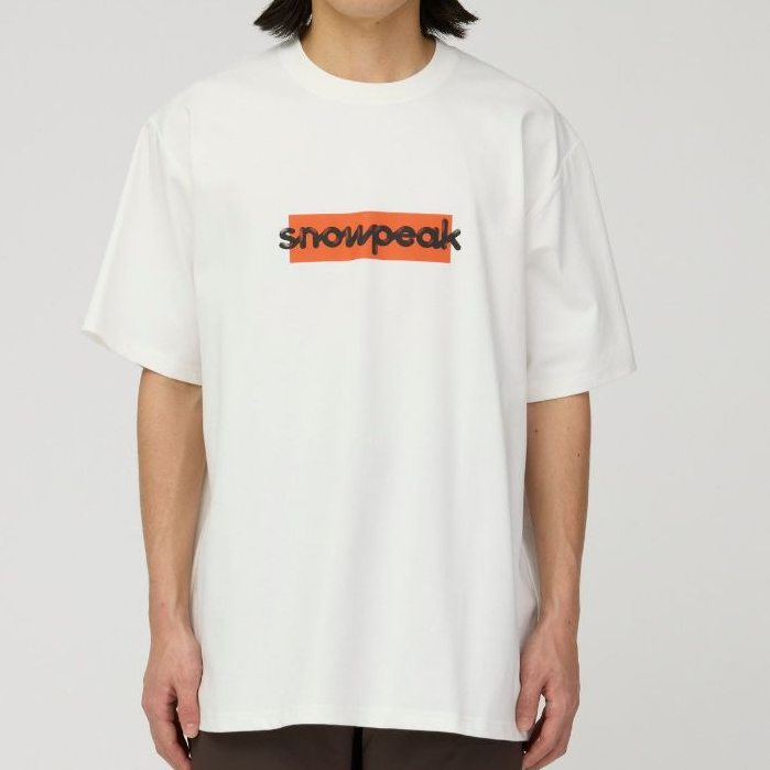 Snow Peak เสื้อยืด รุ่น SP REFLECTIVE TYPOGRAPHY T-SHIRT — صورة 2