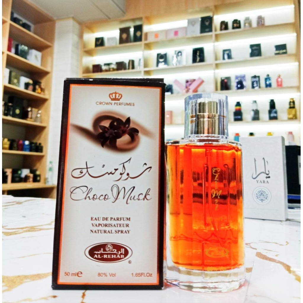 น้ำหอมอาหรับ
Choco Musk Al Rehab ของแท้ 💯