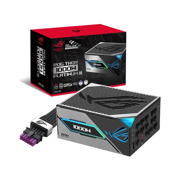 Asus Power Supply (พาวเวอร์ซัพพลาย) ASUS ROG Thor 1000W Platinum III 1000W 80Plus Platinum