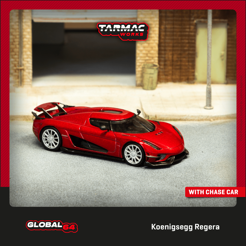 Koenigsegg Regera Red Metallic 1:64 (Tarmac Works)