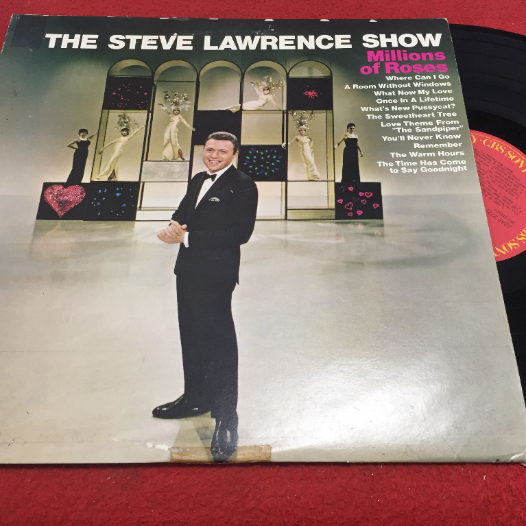 Steve Lawrence - The Steve Lawrence Show ขนาด 12 นิ้ว LP ร้าน PinHaiMusic B194