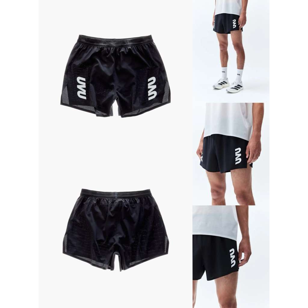 พร้อมส่ง ⚡️⚡️ UVU split shorts Black กางเกงวิ่ง UVU ขาสั้นสีดำ  สินค้าของแท้ 💯