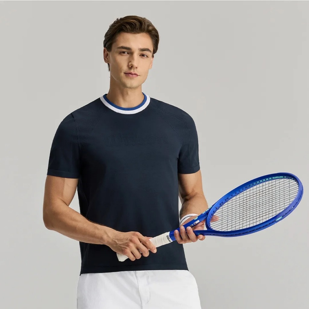 WILSON Men Center Seamless Tee V2 เสื้อกีฬาผู้ชาย WN00096W001001 OFFICIAL STORE — صورة 2