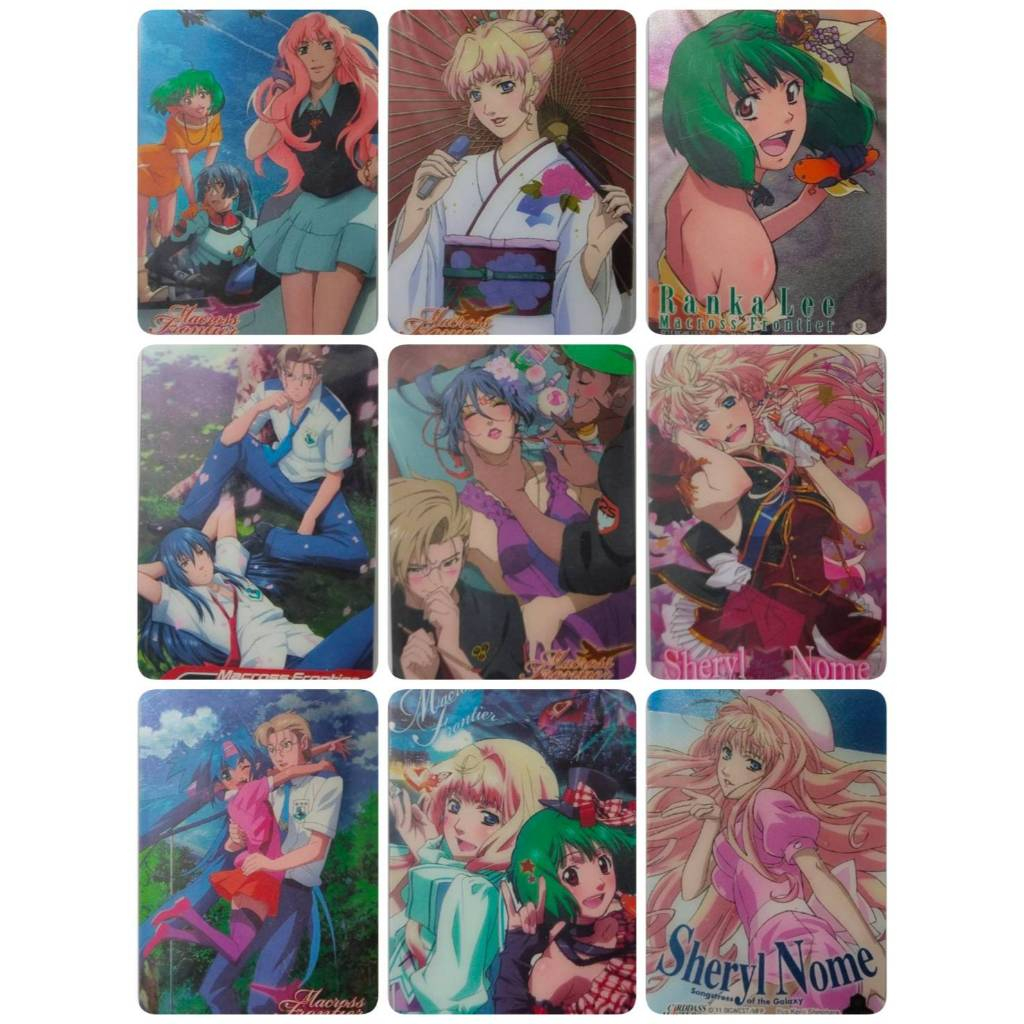 Macross F Wafer[MF101-200]งานแท้ของใหม่ในซีนๆนอกมีริ้วรอย