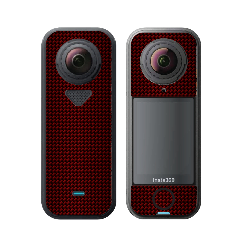 (ไทยพร้อมส่ง) Insta360 X4Air ฟิล์มกันรอย ลายcarbon/kevlar  หน้า-หลังเครื่อง
