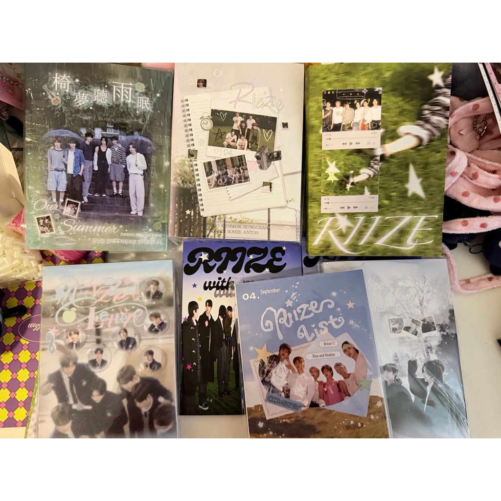 พร้อมส่งจากไทย/ส่งด่วน สติ๊กเกอร์ RIIZE น้องข้าว รวมเมม เลือกแผ่นได้ สติกเกอร์ ไดคัท sticker dicut