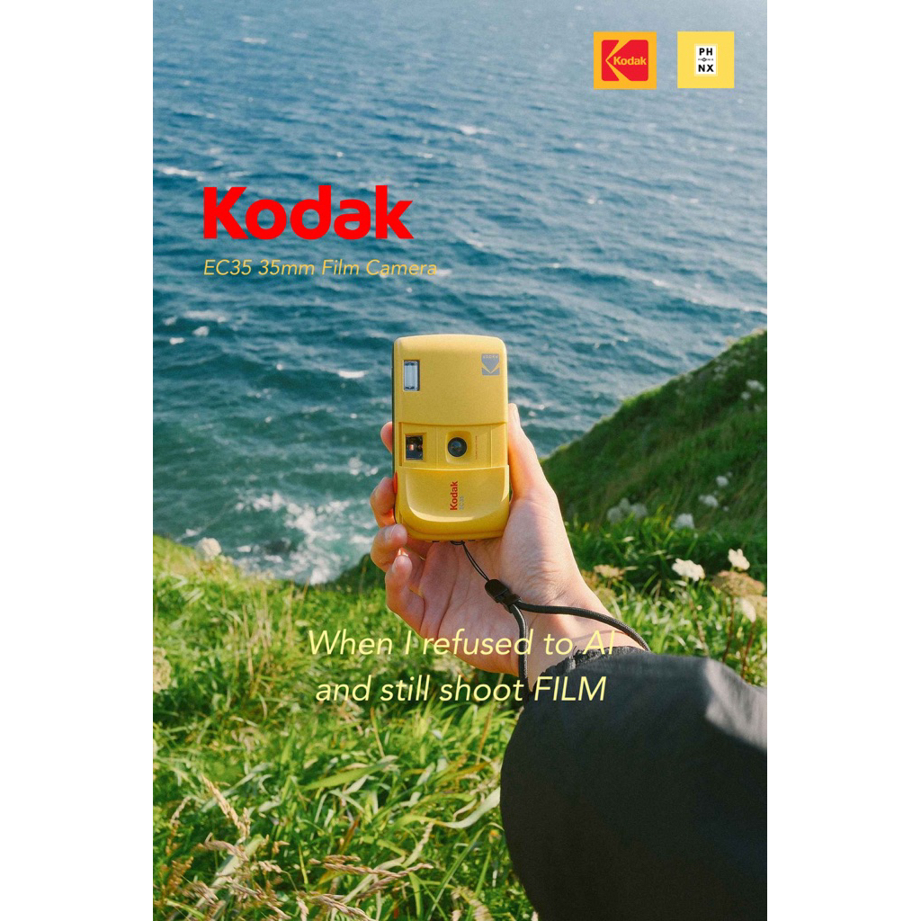 กล้องฟิล์ม Kodak EC35 35mm ใช้ซ้ำได้ พร้อมส่ง
