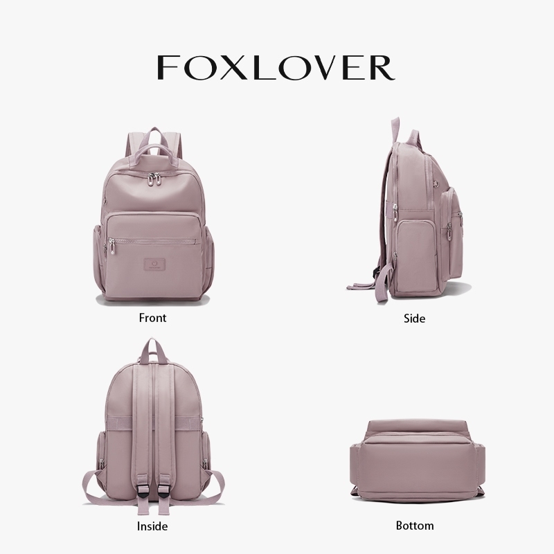 FOXLOVER حقيبة ظهر نسائية للابتوب 14.3 بوصة — صورة 7