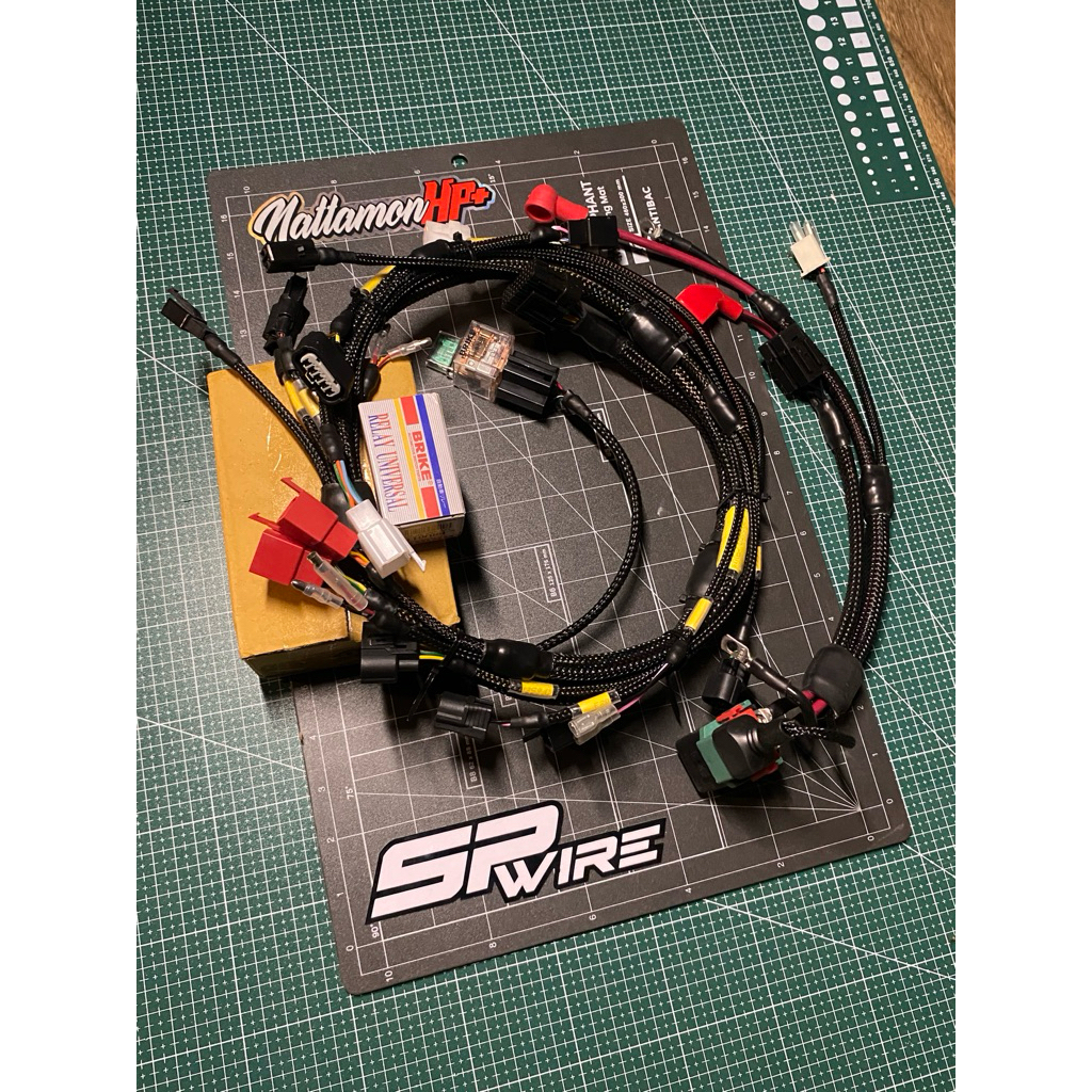 ชุดสายไฟ wave125 S4  R/S ( ไฟเมน )