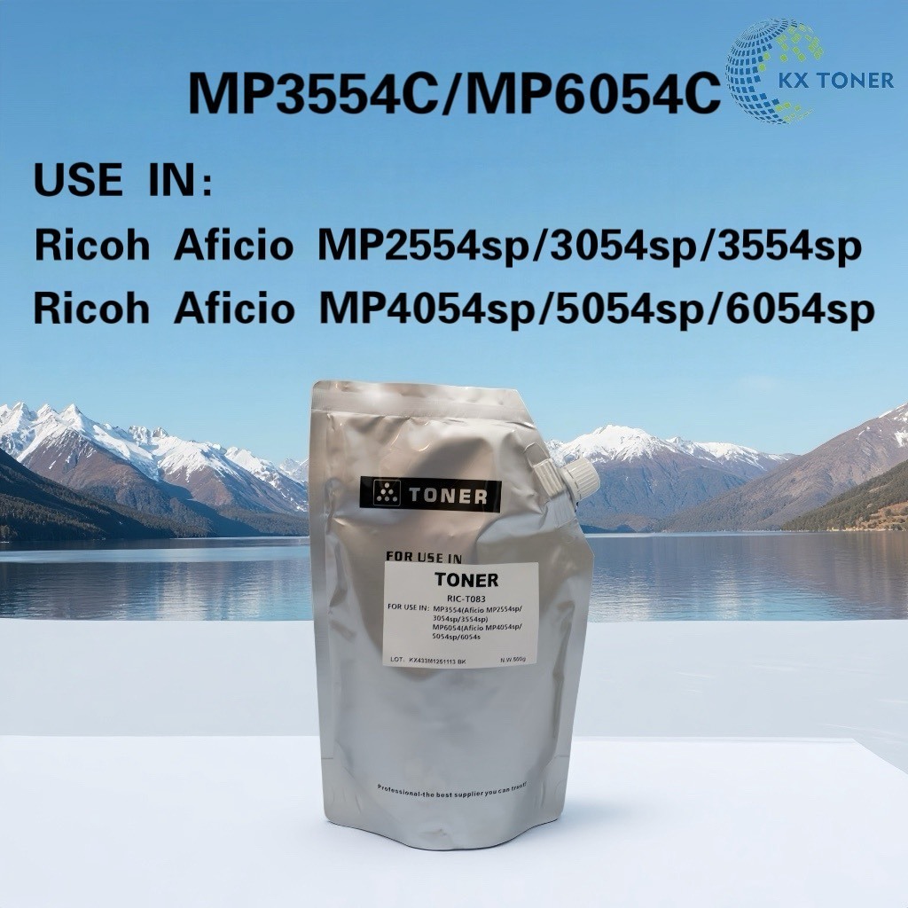 ผงหมึกเติม MP3554C / MP6054C / FOR Ricoh Aficio MP2554sp/3054sp/3554sp/MP4054sp/5054sp/6054sp