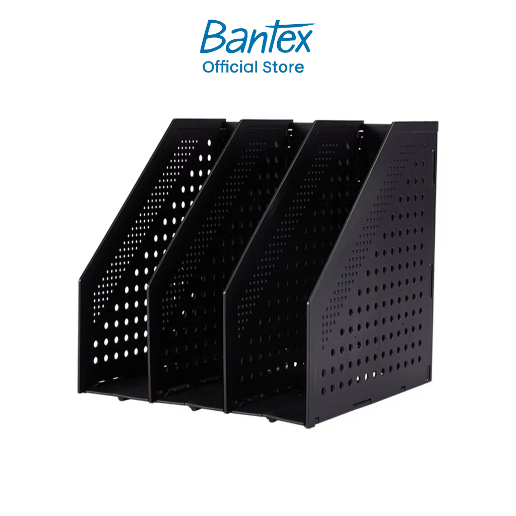 [ของขวัญฟรี] Bantex ชั้นเก็บเอกสารแบบตั้งโต๊ะ 2/3/4ช่อง มินิมอล ช่องแบ่ง อุปกรณ์สำนักงาน File Holder