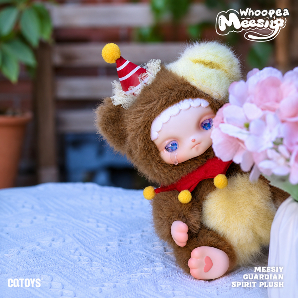 CQTOYS ของแท้ Whoopea Meesiy Guardian Spirit Plush สีน้ำตาล