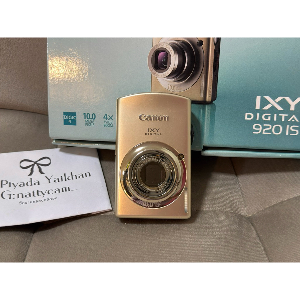 Canon ixy 920is สีแชมเปญงานกล่อง🧁📦