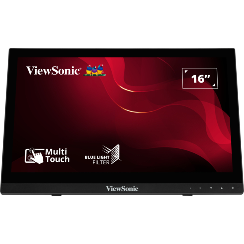 MONITOR (จอมอนิเตอร์) VIEWSONIC 16" TD1630-3 10-point Touch Screen Monitor