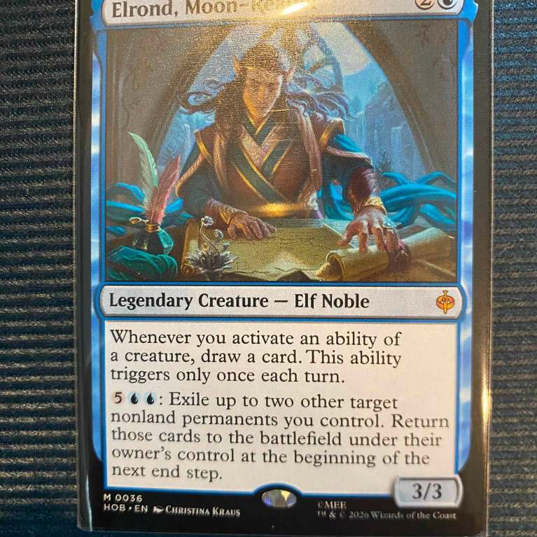 MtG Single Card: Elrond, Moon-Render              Set: HOB  Rarity: Mythic