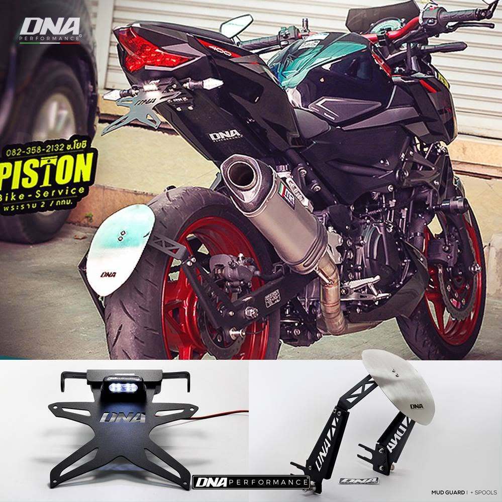 ท้ายสั้นไม่พับ DNA Performance รุ่น EVO NINJA/Z400(2017-2024)