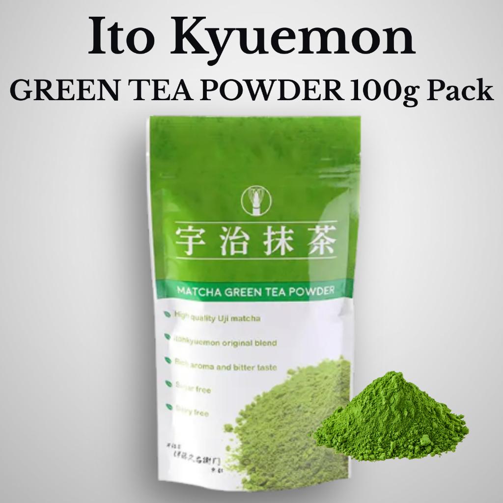 Ito Kyuemon Matcha GREEN TEA POWDER Pack business use Food processing Japanese Matcha Powdered
