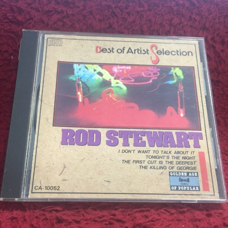 CD Rod Stewart - Best of Artist Selection – Rod Stewart สภาพตามปก CA118-141