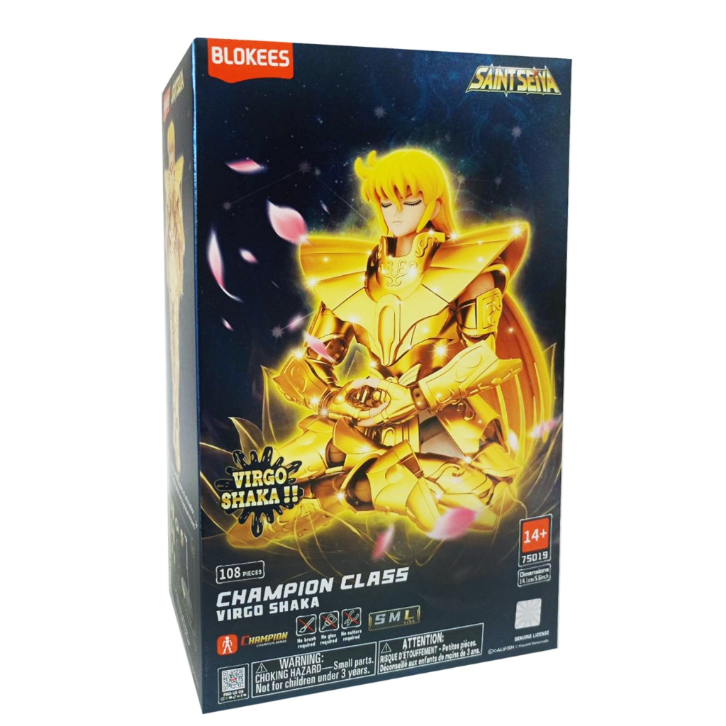 Saint Seiya Champion Class 16 - Virgo Shaka(Blokees)75019 เซนต์ เซย่า แชมเปียน คลาส สิบหก - เวอร์โก้ ชากะ (บล็อกกีส)