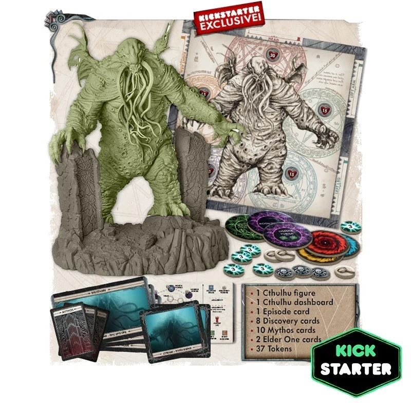 Cthulhu : Death May Die – R'lyeh Rising Expansion ( 12150 บาท + Fee )