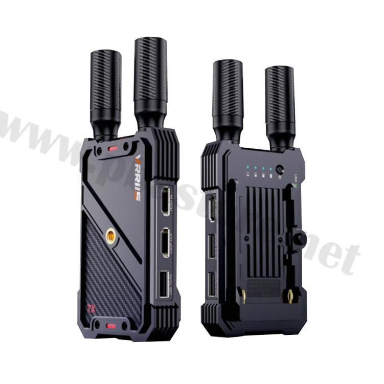 HDMI WIRELESS CONVERTER 1080P@60Hz + KVM (Keyboard Mouse) Support batterie 400M (TX/RX) VRRiiS รุ่น 