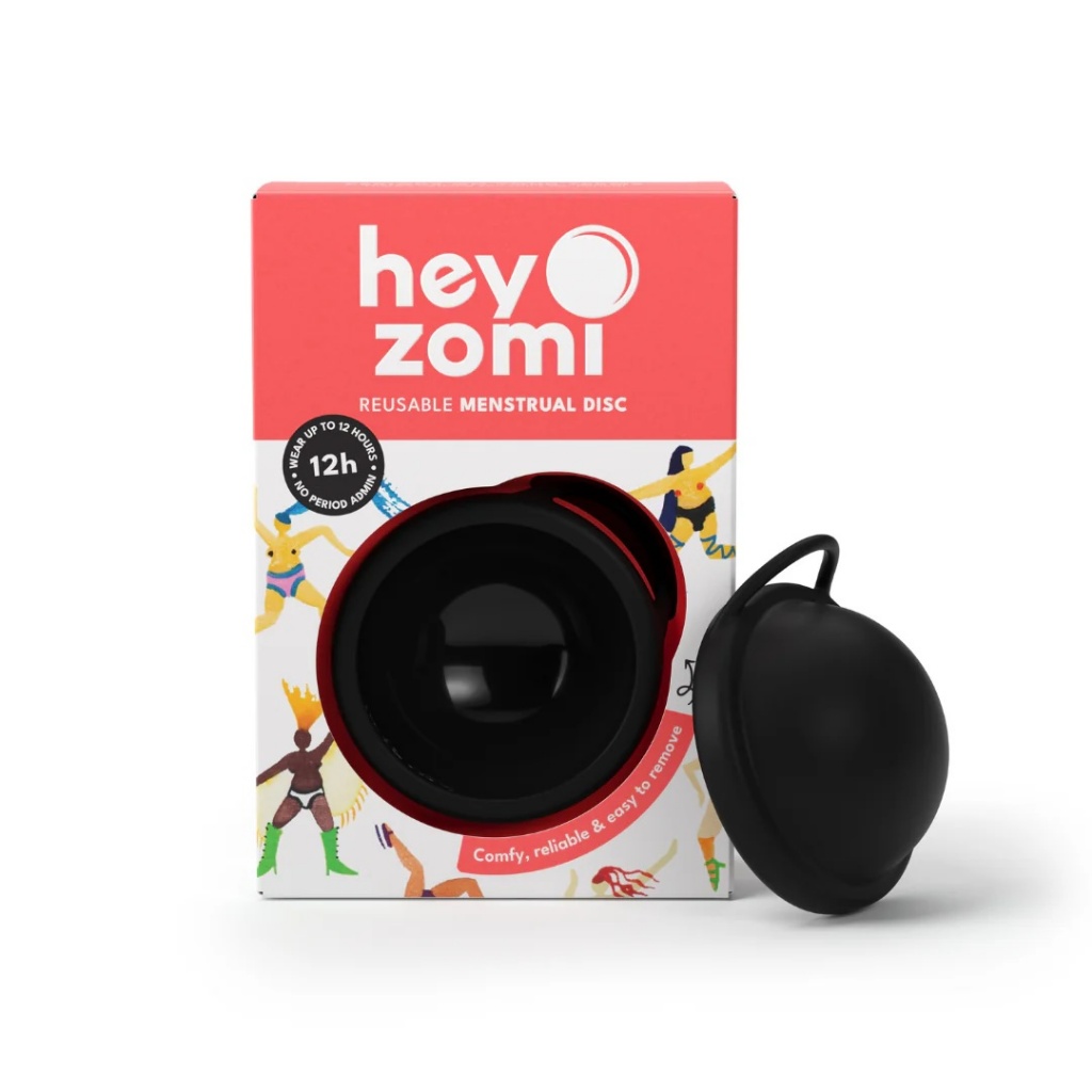 🇹🇭[พร้อมส่ง!!]🇹🇭 Hey Zomi Menstrual Disc ถ้วยอนามัยทรงดิสก์ จากออสเตรเลีย ซิลิโคนเกรดการแพทย์ 100%