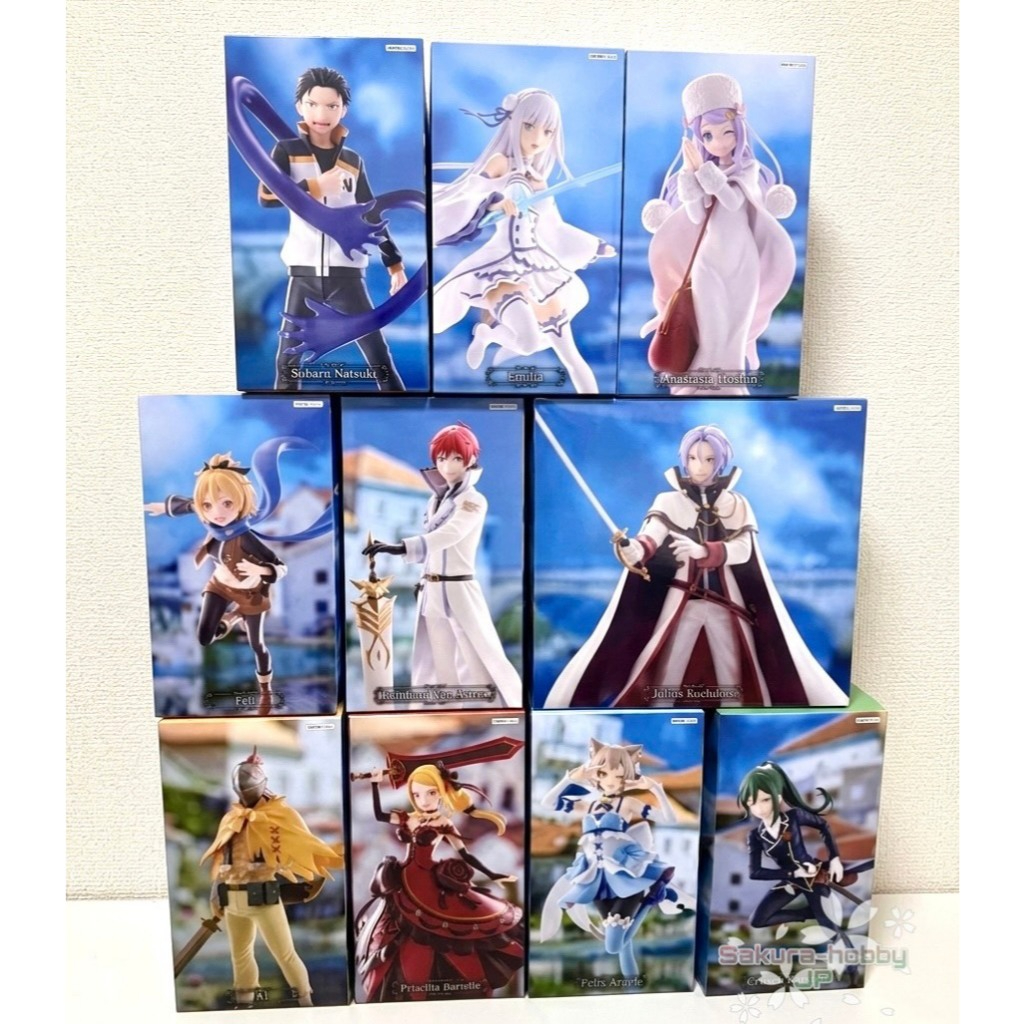 Re:ZERO - Royal Selection Candidate & Knight Figure Series [FuRyu] [Direct from Japan] [100% JAPAN AUTHENTIC]