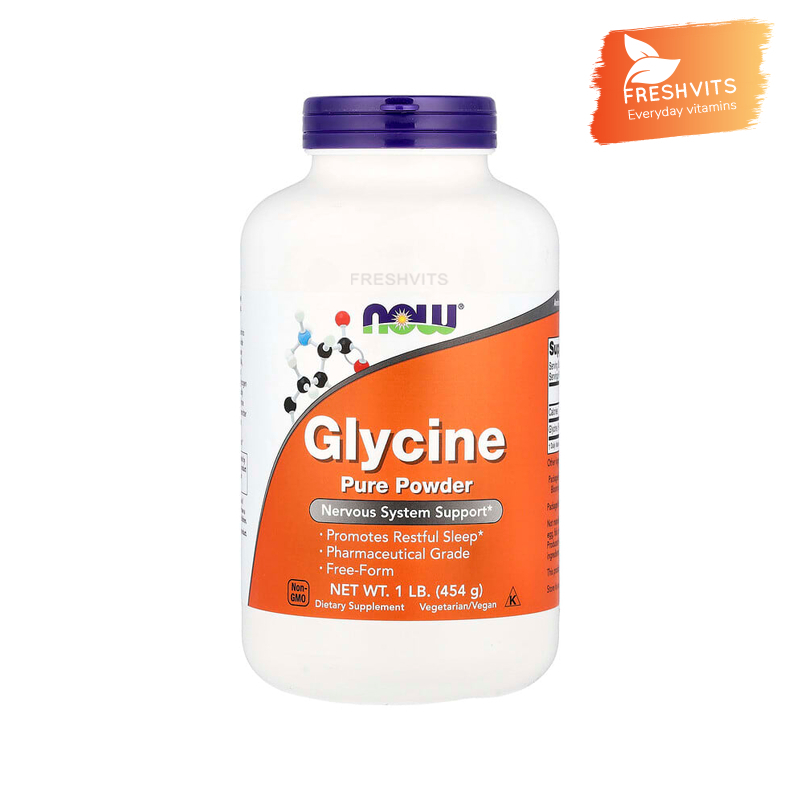 NOW Foods, Glycine, Pure Powder, 1 lb (454 g)