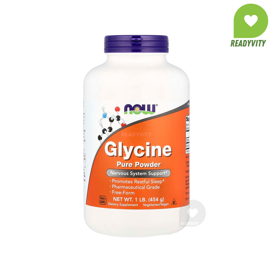 NOW Foods, Glycine, Pure Powder, 1 lb (454 g)
