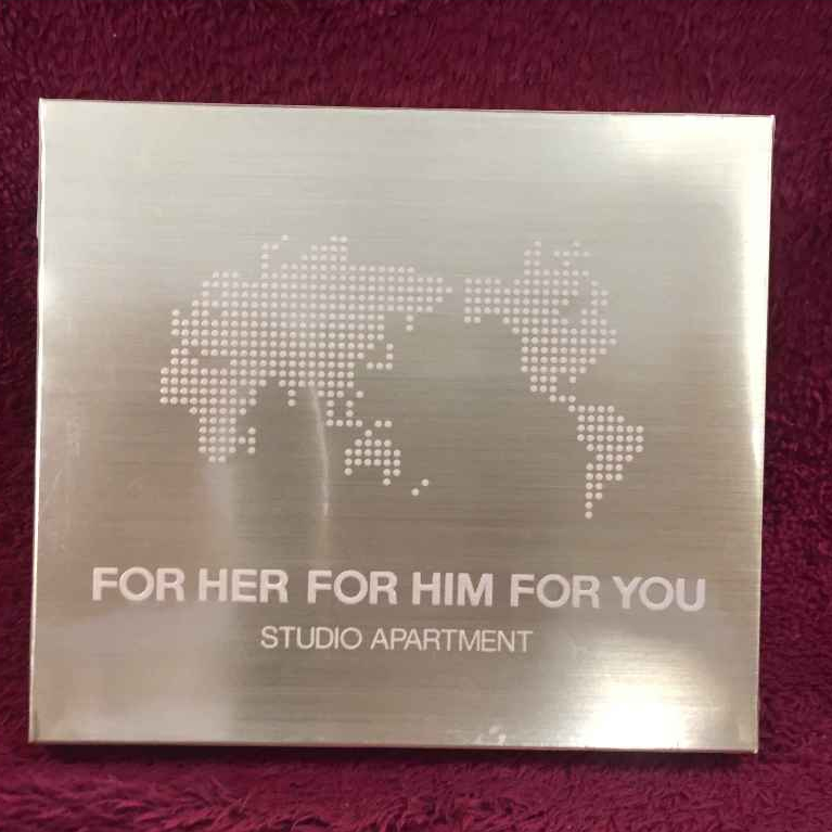 CD Studio Apartment - For Her For Him For You สภาพตามรูปปก EA128-89