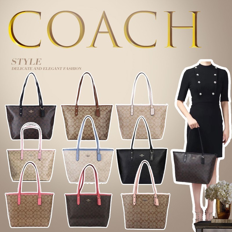 【35ตัวเลือก】 แท้💯% Outlet พร้อมส่ง กระเป๋า coac h แท้ / F58292 F36658 C5696 / กระเป๋าสะพายข้างผู้หญิ