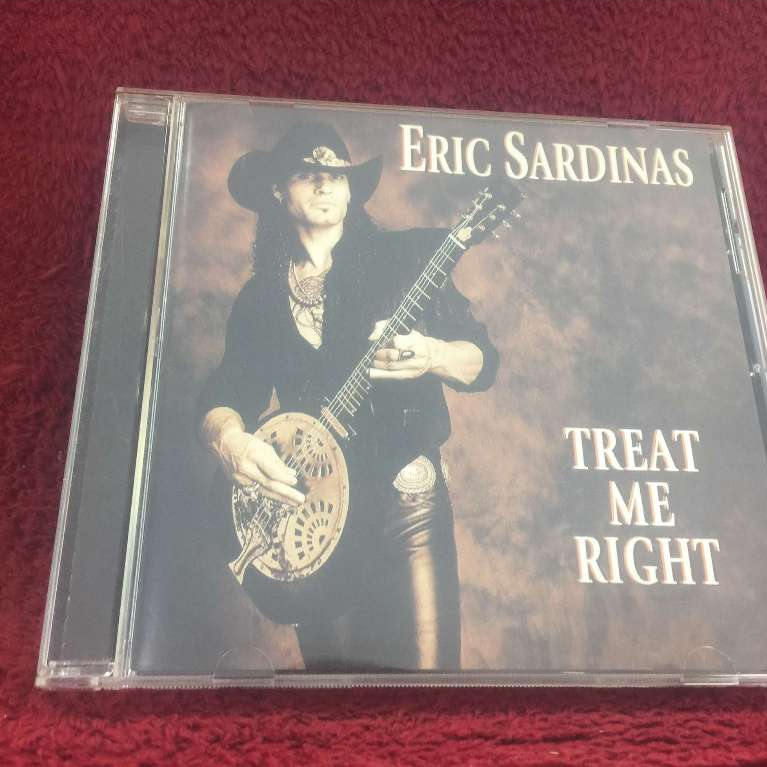 CD Eric Sardinas - Treat Me Right สภาพตามรูปปก ZA358-9