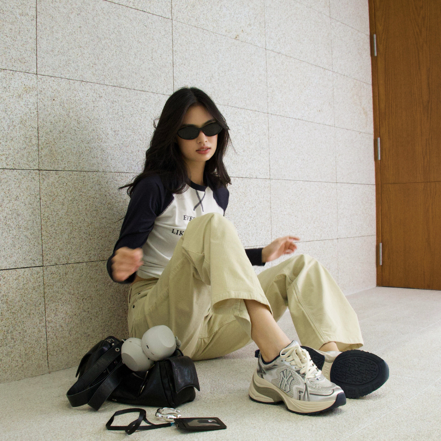 กางเกง NUMGEN BA11-BA12 กางเกงผ้าลูกฟูกขากระบอกเอวกลางค่อนต่ำ รุ่น Caro Corduroy Pants - ผ้ายืด รูปที่ 5