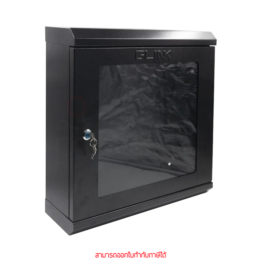 Glink GWC-01 Cabinet Wall Rack 60x15x60cm Black ตู้แร็ค by thenetwork