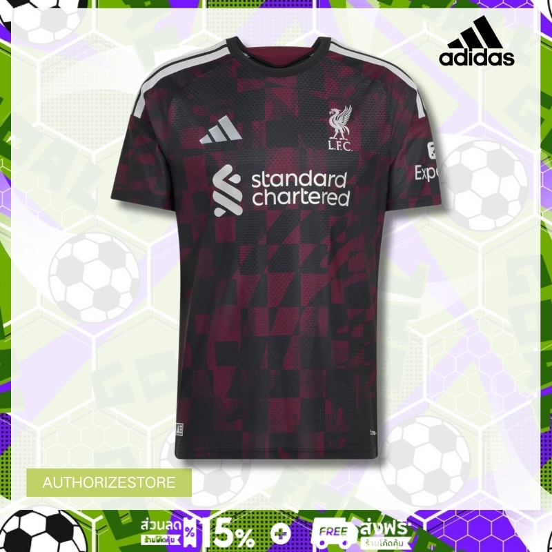 Adidas Liverpool FC 26/27 Third Jersey Authentic เสื้อฟุตบอล