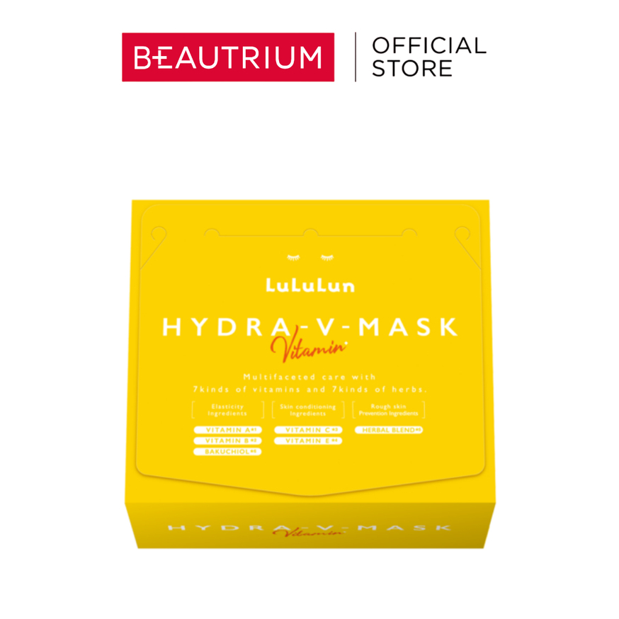 LULULUN Face Mask Hydra V 1FB มาส์ก 28sheets