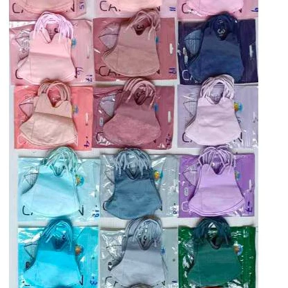 🌈ส่งไว {3บาท} 3D Mask หน้ากากแฟชั่น 10ชิ้น ต่อแพ็ค หน้ากากอนามัยสำหรับผู้ใหญ่