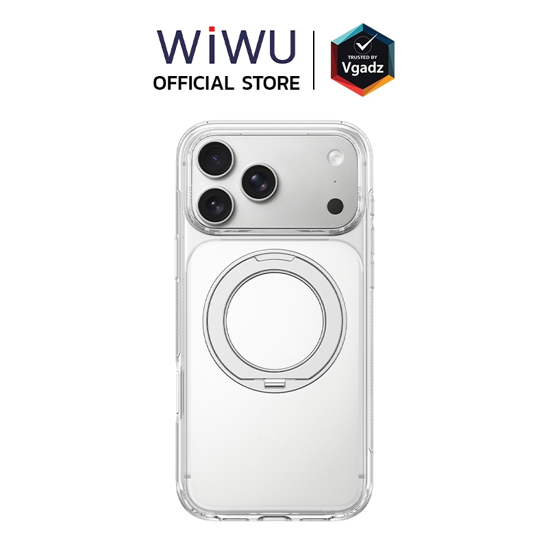Wiwu เคสสำหรับ iPhone 18 Pro / 18 Pro Max / 17 Pro / 17 Pro Max รุ่น CrystalShield Ultra CrystalEver Anti-Yellowing Case
